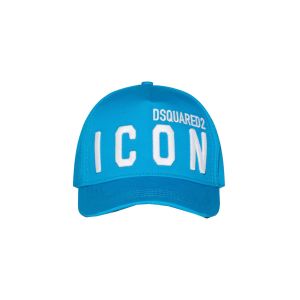 DSQUARED2 ICON Bright Blue Cap With White Logo