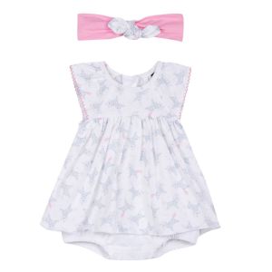 3Pommes Baby Girl's Unicorn Dress 