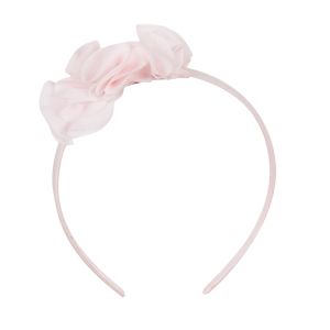Lili Gaufrette Pale Pink Chiffon Hairband