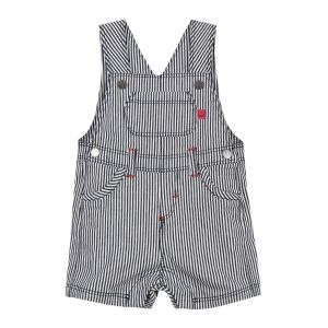 Absorba Baby Boy's Navy and White Striped Dungarees