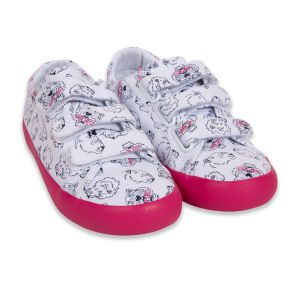 Kenzo Kids Girl's White and Pink Trainers