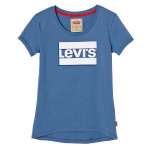 Levi's Girl's Blue Logo T-Shirt
