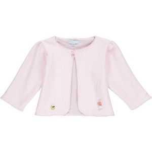 Mini-La-Mode Baby Girls Pink Flopsy Bunny Jacket