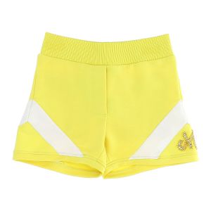 Monnalisa Yellow Jersey Shorts