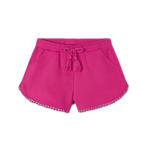 Mayoral Girl&#039;s Cotton Jersey Pink Shorts