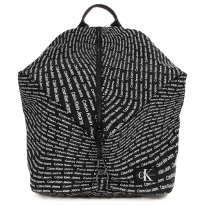 Calvin Klein Black Zip-Up Backpack SS24