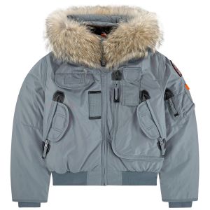 PARAJUMPERS Boy's Agave Grey GOBI Down Padded Jacket