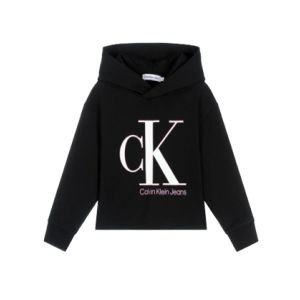 Calvin Klein Girls Black Colour Reveal Hoody