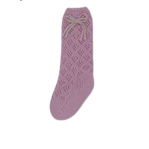 Rahigo Pink knitted knee socks