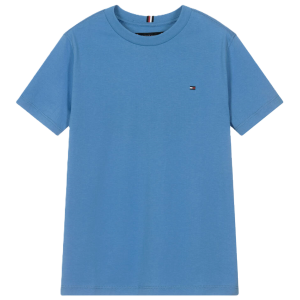 Tommy Hilfiger Boys Blue Spell Basic &#039;Essential&#039; T-shirt SS24