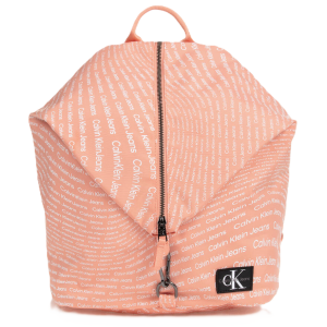 Calvin Klein Pink Zip-Up Backpack SS24