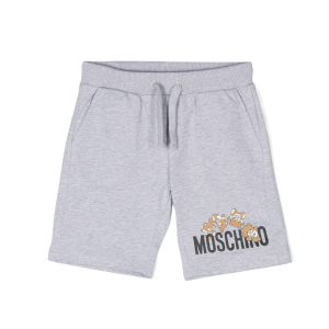 Moschino Baby Grey Tumbling Bear Shorts