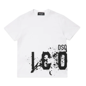 Dsquared2 T-Shirt With Icon Splatter Graphics SS24
