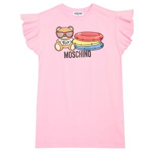 Moschino Kid Girls Pink Logo Sunglasses Dress