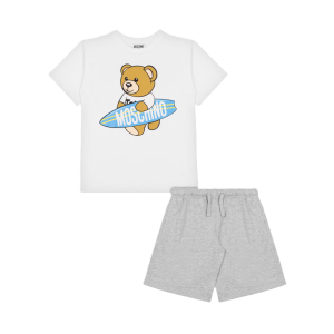 Moschino Surfer Teddy Bear T-Shirt And Shorts Set