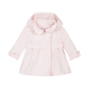 Lili Gaufrette Girl's Pale Pink Coat