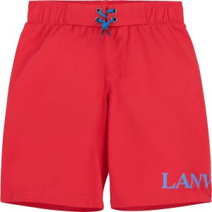 Lanvin Red Swim Shorts