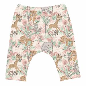 KENZO KIDS Baby Girls Pink Animal Print Trousers