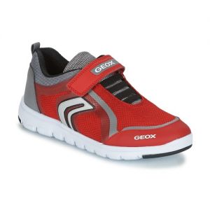 Geox Boy's 'Xunday' Red And Grey Trainer