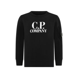 C.P. Company Boys Black Lens New Season Sweatshirt