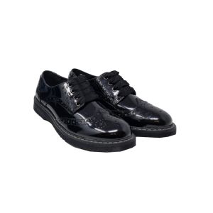 Start-Rite Girls Angry Angels "Impulsive" Patent Leather Brouge Style Shoes