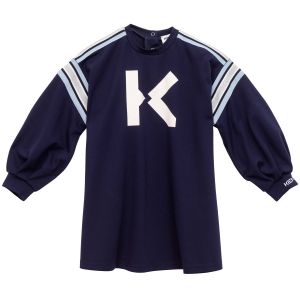 Kenzo Kids Navy Blue 'K' Dress