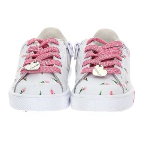 Monnalisa Leather Bugs Bunny Trainers
