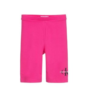 Calvin Klein Jeans Pink Logo Cycling Shorts