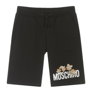 Moschino Black Tumbling Bear Shorts SS24
