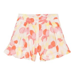 Lili Gaufrette Pink & White Viscose Giorgi Shorts