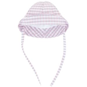 Absorba Girl's Gingham Checked Hat