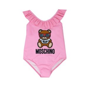 Moschino Kid Pink Frill Sunglasses Swimsuit