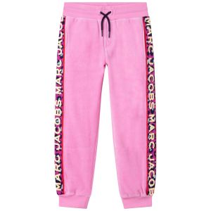 MARC JACOBS  Girls Pink Velour Joggers