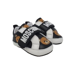 Moschino Black Teddy Soft Trainer Shoes