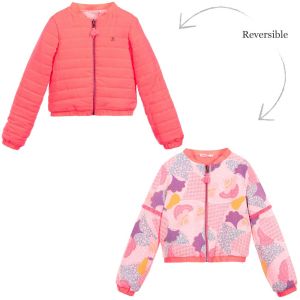 Billieblush Pink Reversible Bomber Jacket