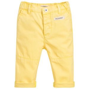 Billiybandit Boy's Yellow Twill Trousers