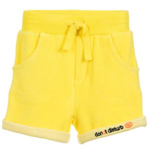 Billybandit Yellow Cotton Towelling Shorts