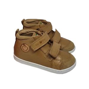 Shoo Pom Boys "Bouba New Scratch" Camel Velcro Boots