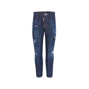 DSQUARED2 Blue Distressed Jeans 