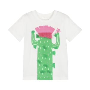 Stella McCartney Girls Pink Cactus T-Shirt