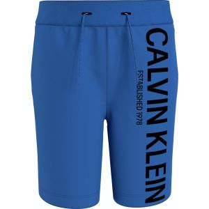 Calvin Klein Boys Blue &#039;Hero&#039; Logo Jogger Shorts