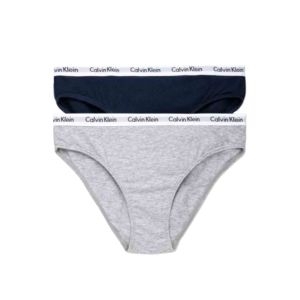 Calvin Klein Navy And Grey Pack Of 2 Knickers