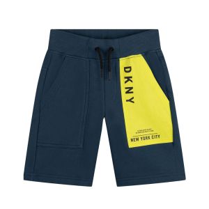 DKNY Boys Slate Blue Bermuda Shorts