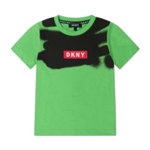 DKNY Boys Green Cotton T-Shirt