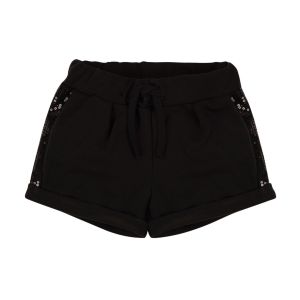 Everything Must Change Girls Black Sequin Shorts
