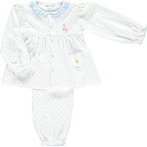 Mini-La-Mode Jemima Puddle Duck Blue  Spot Pyjamas