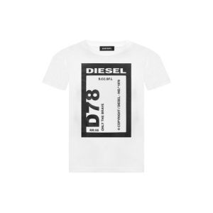Diesel White 78 Logo T-Shirt