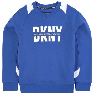 DKNY Royal Blue & White Logo Sweatshirt