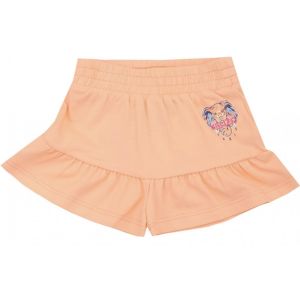 Kenzo Kids Girls Orange Elephant Logo Shorts