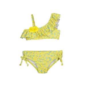Mayoral Girls Mimosa Yellow Floral Bikini